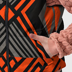 Детский жилет Узор в этническом стиле племени масаев, цвет: 3D-черный — фото 2