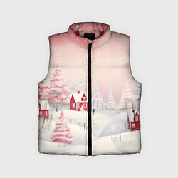 Детский жилет Снежное сияние ночи