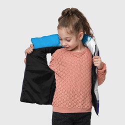 Детский жилет Вольво - триколор, цвет: 3D-черный — фото 2