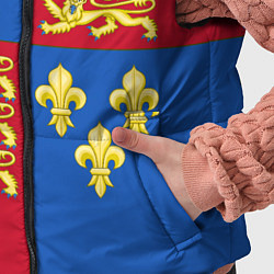 Детский жилет Рыцарское сюрко Ричарда Львиное Сердце, цвет: 3D-красный — фото 2