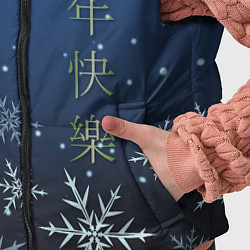 Детский жилет Поздравление с Новым Годом, цвет: 3D-светло-серый — фото 2