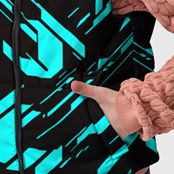 Детский жилет Айзек стиль неоновый броня, цвет: 3D-красный — фото 2