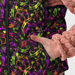 Детский жилет Color bright pattern, цвет: 3D-светло-серый — фото 2