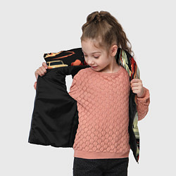 Детский жилет Чикен Ган заварушка, цвет: 3D-черный — фото 2