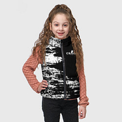Детский жилет Counter Strike go - pattern, цвет: 3D-светло-серый — фото 2
