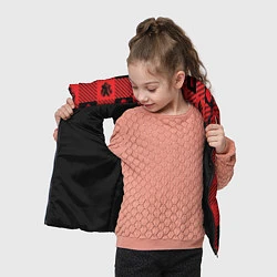 Детский жилет Паттерн силовой брони, цвет: 3D-черный — фото 2