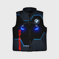 Детский жилет Тень BMW, цвет: 3D-черный