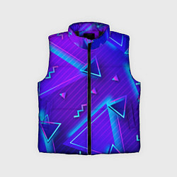 Детский жилет Neon Pattern colored