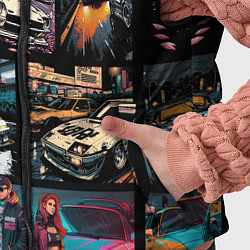 Детский жилет Japanese jdm art, цвет: 3D-черный — фото 2