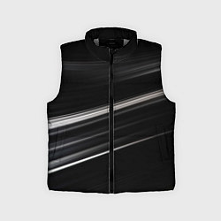 Детский жилет Black abstract background, цвет: 3D-светло-серый