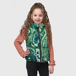 Детский жилет Абстрактный разноцветный узор, цвет: 3D-светло-серый — фото 2