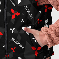 Детский жилет Mitsubishi - logo pattern, цвет: 3D-светло-серый — фото 2