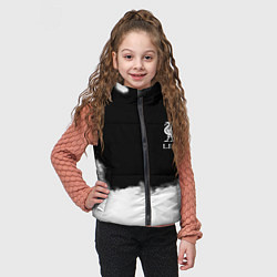 Детский жилет Liverpool текстура, цвет: 3D-светло-серый — фото 2