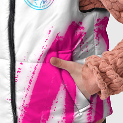 Детский жилет Ajax neon gradient style вертикально, цвет: 3D-черный — фото 2