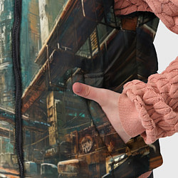 Детский жилет Индустриальный район, цвет: 3D-красный — фото 2