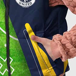 Детский жилет Manchester United football field, цвет: 3D-черный — фото 2