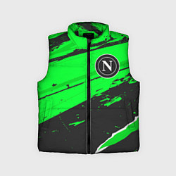 Детский жилет Napoli sport green, цвет: 3D-черный