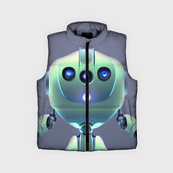 Детский жилет Робот человекоподобный, цвет: 3D-черный