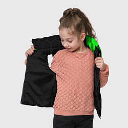 Детский жилет Ford green sport hexagon, цвет: 3D-черный — фото 2
