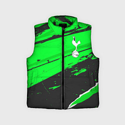 Детский жилет Tottenham sport green, цвет: 3D-черный