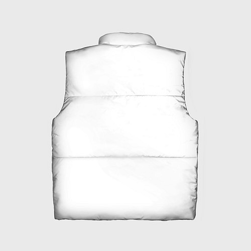 Детский жилет Неоновое сиреневое сердце / 3D-Красный – фото 2