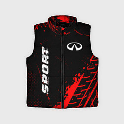 Детский жилет Infiniti red sport tires