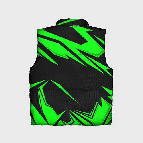 Детский жилет Skoda - green uniform / 3D-Красный – фото 2