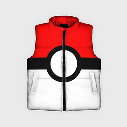 Детский жилет Pokeball texture