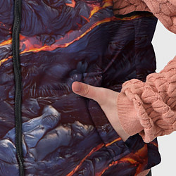 Детский жилет Лавовые реки, цвет: 3D-светло-серый — фото 2