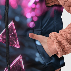 Детский жилет Абстрактный космос фантастика, цвет: 3D-светло-серый — фото 2