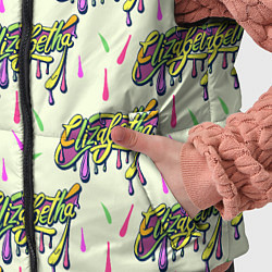 Детский жилет Елизавета и капли, цвет: 3D-черный — фото 2