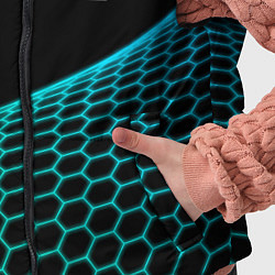 Детский жилет Chevrolet electro hexagon, цвет: 3D-черный — фото 2