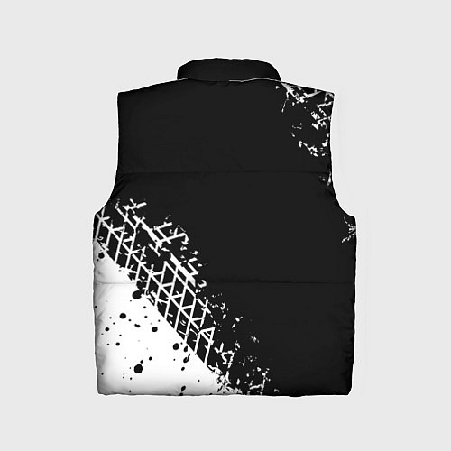 Детский жилет Тойота: следы от шин / 3D-Красный – фото 2