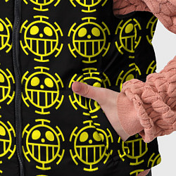 Детский жилет One piece pirate king pattern, цвет: 3D-черный — фото 2