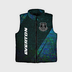 Детский жилет Everton glitch blue