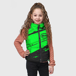 Детский жилет BYD sport green, цвет: 3D-черный — фото 2