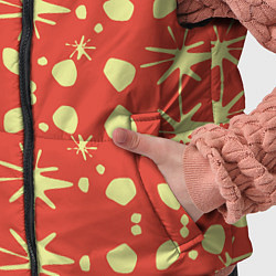 Детский жилет Лимонные пятна на красном цвете Фиеста, цвет: 3D-черный — фото 2