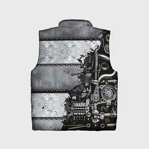 Детский жилет Mechanic Iron / 3D-Красный – фото 2