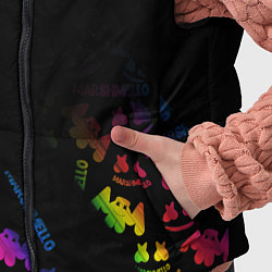 Детский жилет Marshmello neon dj, цвет: 3D-красный — фото 2