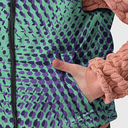 Детский жилет Геометрическая абстракция линий, цвет: 3D-красный — фото 2