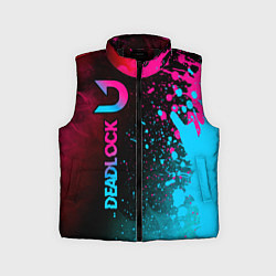 Детский жилет Deadlock - neon gradient по-вертикали