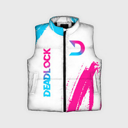 Детский жилет Deadlock neon gradient style вертикально