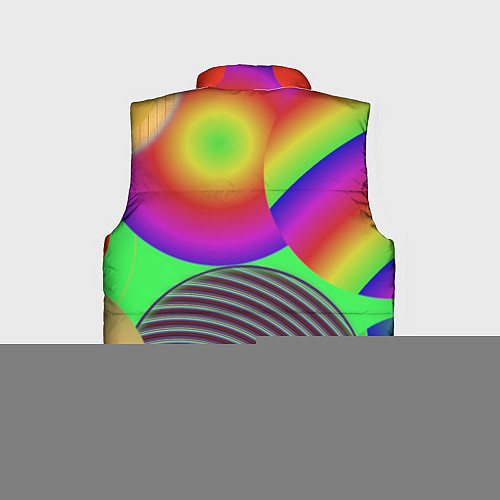 Детский жилет Яркие шары с градиентом / 3D-Красный – фото 2