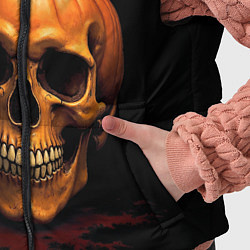 Детский жилет Череп-тыква для Хэллоуина, цвет: 3D-красный — фото 2