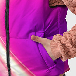 Детский жилет Неоновый свет текстура, цвет: 3D-светло-серый — фото 2