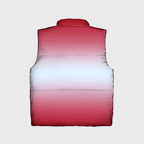 Детский жилет Gradient color / 3D-Красный – фото 2
