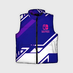 Детский жилет Нинтендо геометрия киберспорт, цвет: 3D-черный