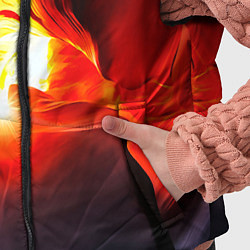 Детский жилет Абстракция разлом, цвет: 3D-светло-серый — фото 2