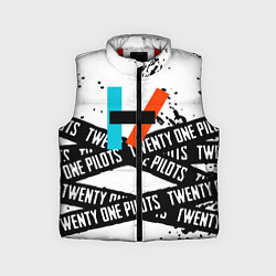 Детский жилет Twenty one pilots rock, цвет: 3D-красный