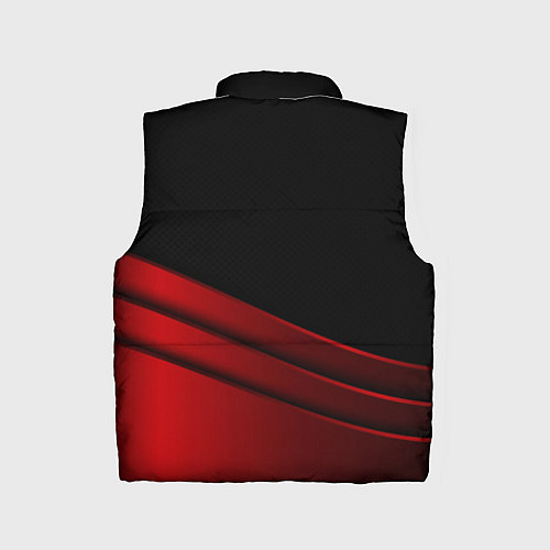 Детский жилет AUDI carbon metal / 3D-Красный – фото 2
